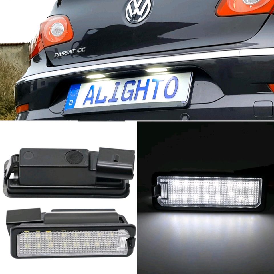 LED KENNZEICHENBELEUCHTUNG für SEAT Altea, Exeo, Ibiza, Leon