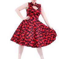 H&R Heart & Roses Kleid Rockabilly Cocktail Vintage Sommer 44 Nürnberg (Mittelfr) - Mitte Vorschau