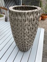 Blumenkübel geflochten 50 cm hoch NP 49 Euro Düsseldorf - Angermund Vorschau