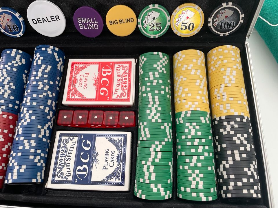Pokerkoffer in Burg Stargard