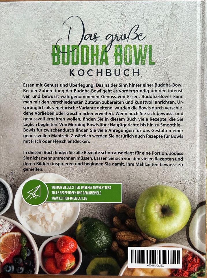 Dreiblatt Kochbücher Das große Buddha Bowl Kochbuch in Bad Wildungen