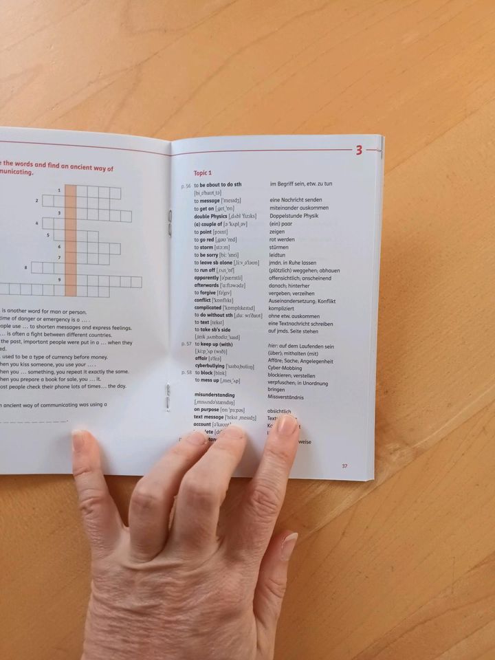 Vokabellernheft Red Line 5 Realschule 9.Klasse in Eichendorf