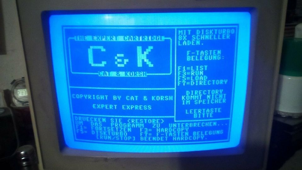 C64 Modul "expert", funktionstüchtig, nur mit beiliegender Disk.! in Waidhaus