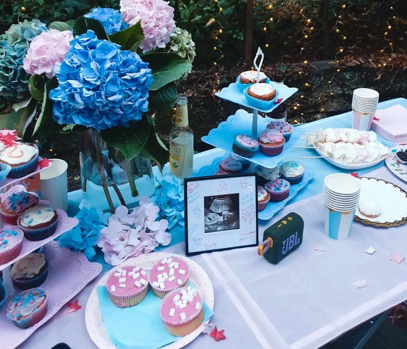 Gender Reveal Partydekorationen set in Heidelberg