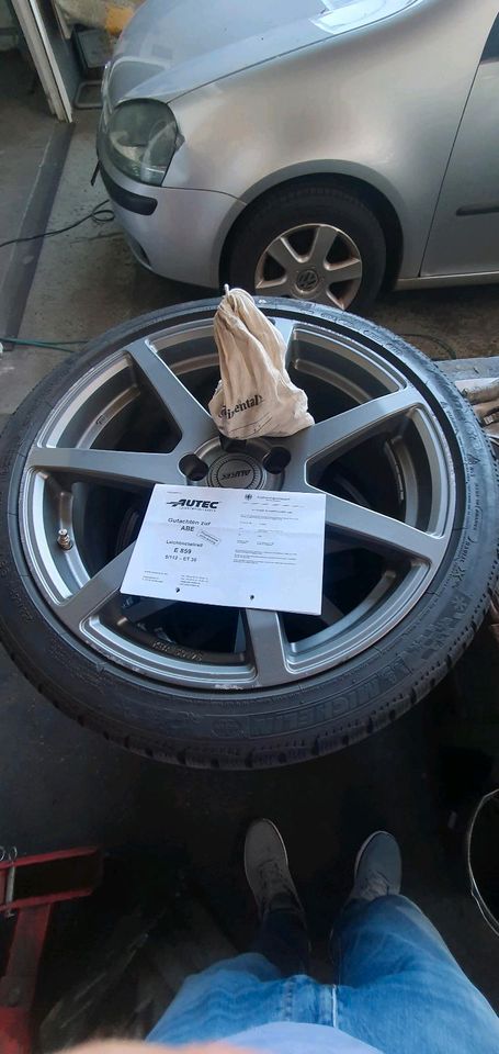 Autec Felgen 19Zoll Michelin Reifen in Bremerhaven