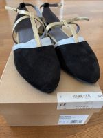 Flip Flop Leder Ballerina Gr. 40 schwarz gold - NEU Altona - Hamburg Blankenese Vorschau