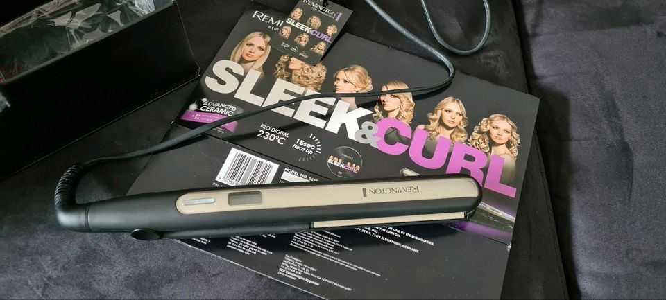 Remington Glätteisen Sleek und Curl Haarglätter in Hamburg