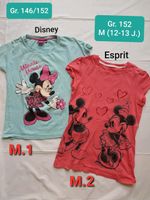 T'Shirt☆Minnie Mouse☆Mickey+Minnie Mouse, Esprit☆146-152☆ab 3,50€ Bayern - Kürnach Vorschau