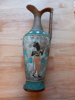 Antik Arco Gardasee Keramik Vase mit Ägyptische Motiv. München - Ramersdorf-Perlach Vorschau