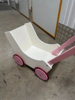 Haba Puppenwagen Holz weiß rosa Nordrhein-Westfalen - Moers Vorschau