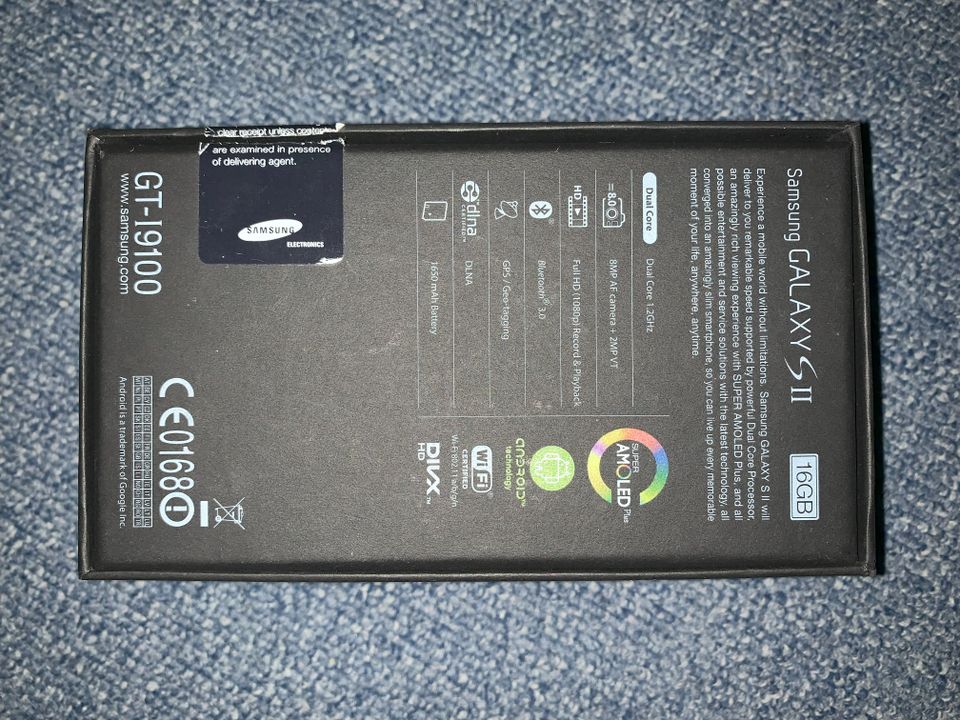 Samsung Galaxy S2 I 16 GB I in Original-Verpackung in Bad König