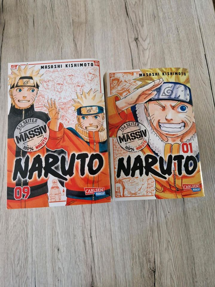 Naruto Mangas 1-9 Massiv in Fehmarn