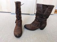 CoCama & Me Stiefel braun Gr. 40 neuwertig echt Leder Absatz Nordrhein-Westfalen - Werl Vorschau