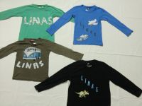 Langarmshirt 4x mit Namen LINAS Paketpreis 9€ Bayern - Oberthulba Vorschau