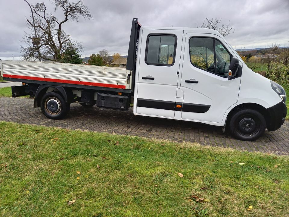 Opel Movano Doka Pritsche L3 Klima,Navi,14900,- Nettopreis in Lambertsberg