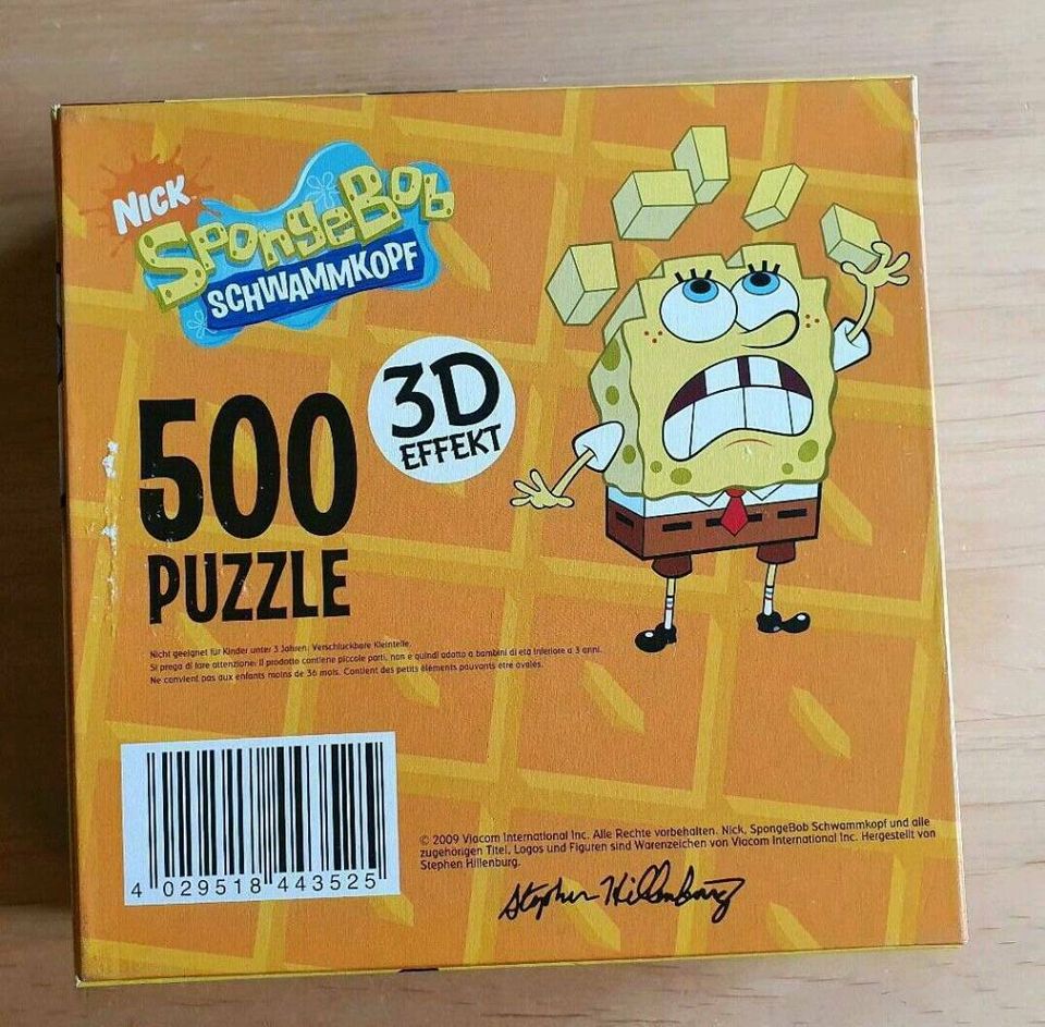 Sponge Bob 3D Puzzle 500 Teile in Stemwede