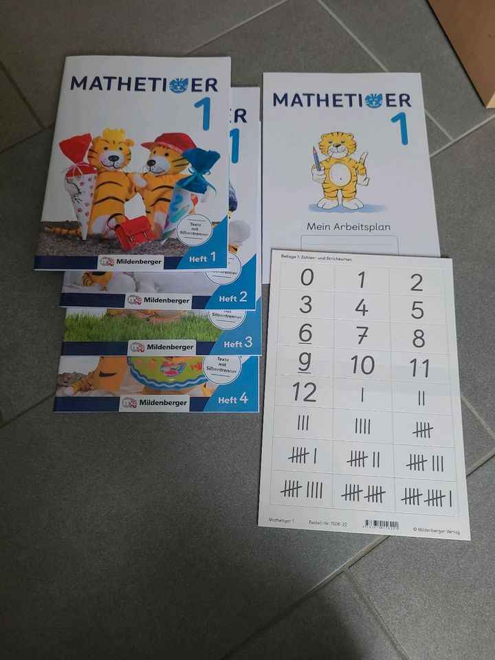 Mathetiger 1 Heftausgaben neu Mildenberger Verlag in Schifferstadt