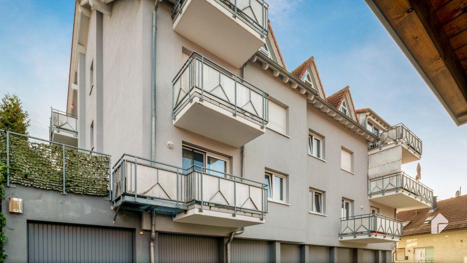 Großzügige Etagenwohnung mit einem Balkon in begehrter Karlsbader Lage in Karlsbad