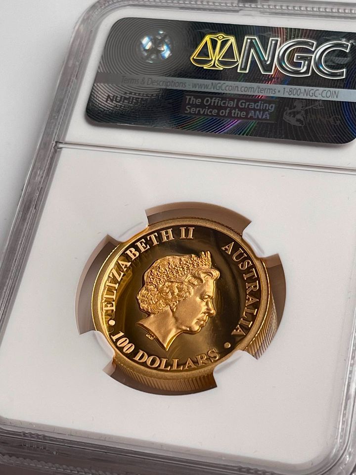 Goldmünze Wedge-Tailed Eagle 1 oz 2016 PP Gold NGC PF70 UCAM in Wiesbaden