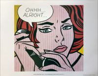 Roy Lichtenstein - "Ohhh...Alright...", Pop Art, Kunstdruck Sachsen - Chemnitz Vorschau