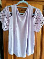 Off Shoulder Shirt mit kurzen Ärmeln Gr.46 Brandenburg - Bernau Vorschau
