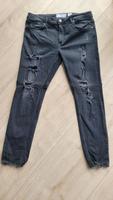 Bershka Skinny Jeans Hose, schwarz, used, Gr. 44 (W34), neuw. Kr. Dachau - Dachau Vorschau