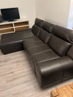 Echtleder Sofa Couch Sitzgarnitur dunkelbraun Niedersachsen - Lilienthal Vorschau