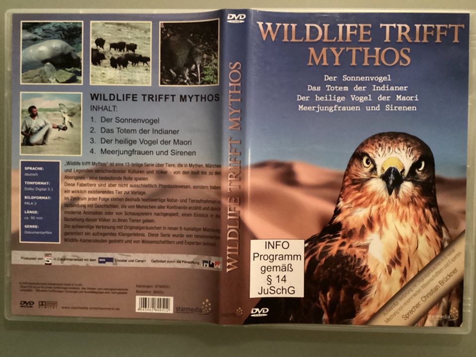 DVD - WILDLIFE TRIFFT MYTHOS /  Der Sonnenvogel Doku in Mainz