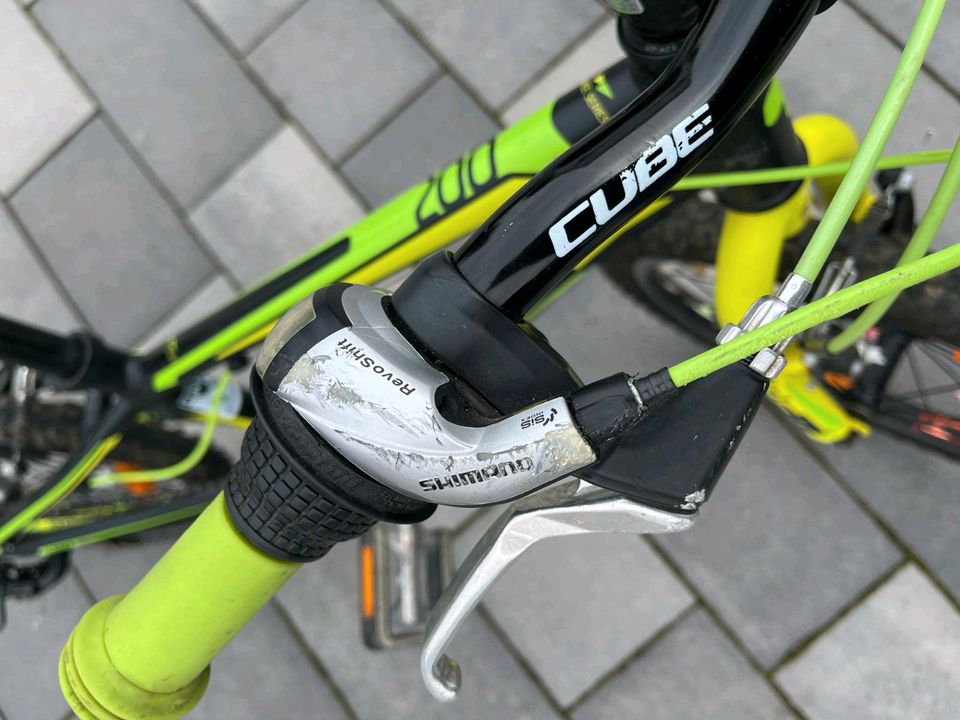 Fahrrad Cube Acid 200 grün schwarz 20 zoll in Nesse-Apfelstädt