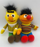 Ernie und Bert Sesamstraße Plüschtiere Tyco ca. 25cm Set Bayern - Bad Königshofen Vorschau