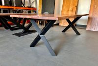 X-Beine X-Gestell Tischbeine Tischgestell 3D Tisch Esstisch Nordrhein-Westfalen - Herford Vorschau