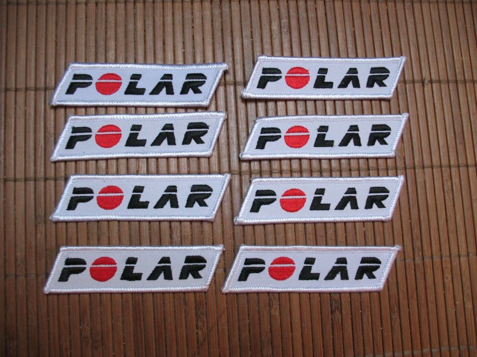 POLAR Aufnäher Patches, 7-teilig in Schankweiler