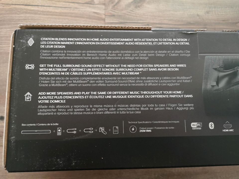 Neu ✅ Harman-Kardon Citation Multibeam 700 Schwarz soundbar in Siegen