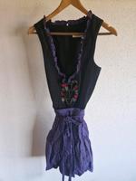 Dirndl Schwarz Lila Bayern - Haarbach Vorschau