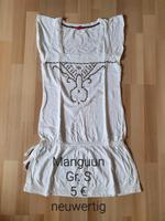 Langes Shirt Top Tunika von Manguun weiß Gr. S neuwertig Janina Nordrhein-Westfalen - Weilerswist Vorschau