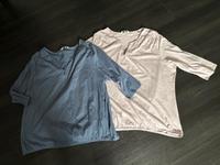 Tchibo 2er Paket Shirts mit 3/4 Arm, lila und rosa, Gr. 48/50 Hessen - Brensbach Vorschau