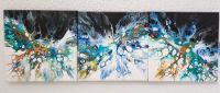 Pouring Acryl auf Leinwand 3er Set Nordrhein-Westfalen - Bedburg Vorschau