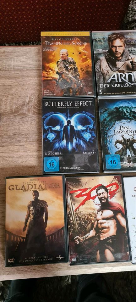 DVD DVDs Filme FSK 16 z.B. 300, Butterfly Effect, Gladiator in Lauda-Königshofen