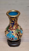 Cloisonne Technik mini Vase aus China Niedersachsen - Burgwedel Vorschau