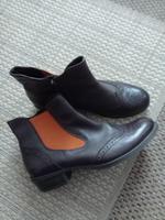 Selection by S.Oliver Chelsea Boots braun orange 40 Budapester Schleswig-Holstein - Flensburg Vorschau
