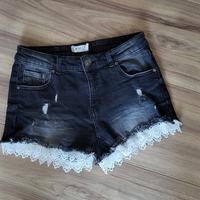 Schwarze Jeansshorts Gr. 38 Rheinland-Pfalz - Essenheim Vorschau