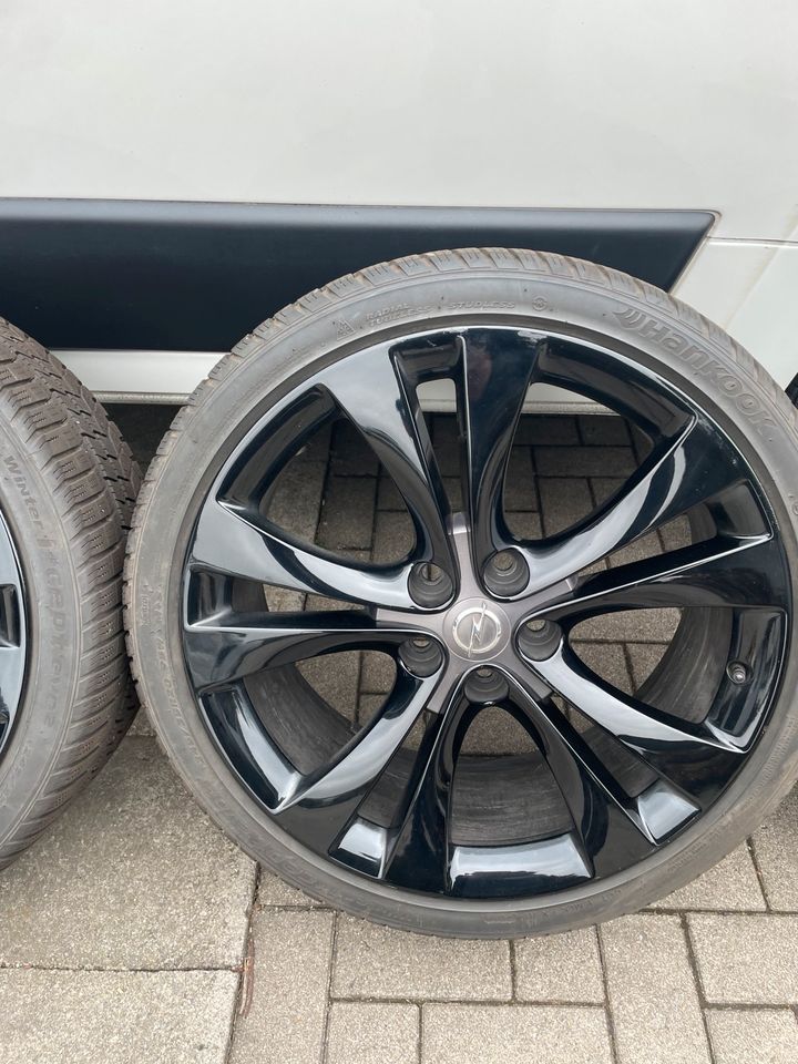 20 Zoll Alufelgen Opel 5 x 120 ET 45 + Winterreifen in Gescher