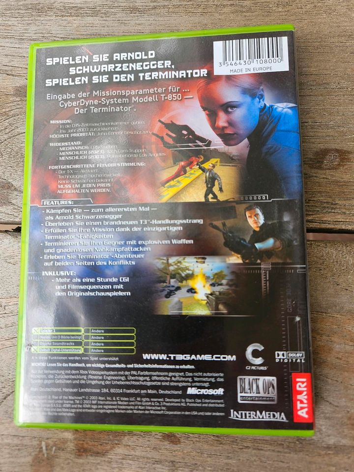 Xbox Classic Spiel Terminator 3 in Stadthagen