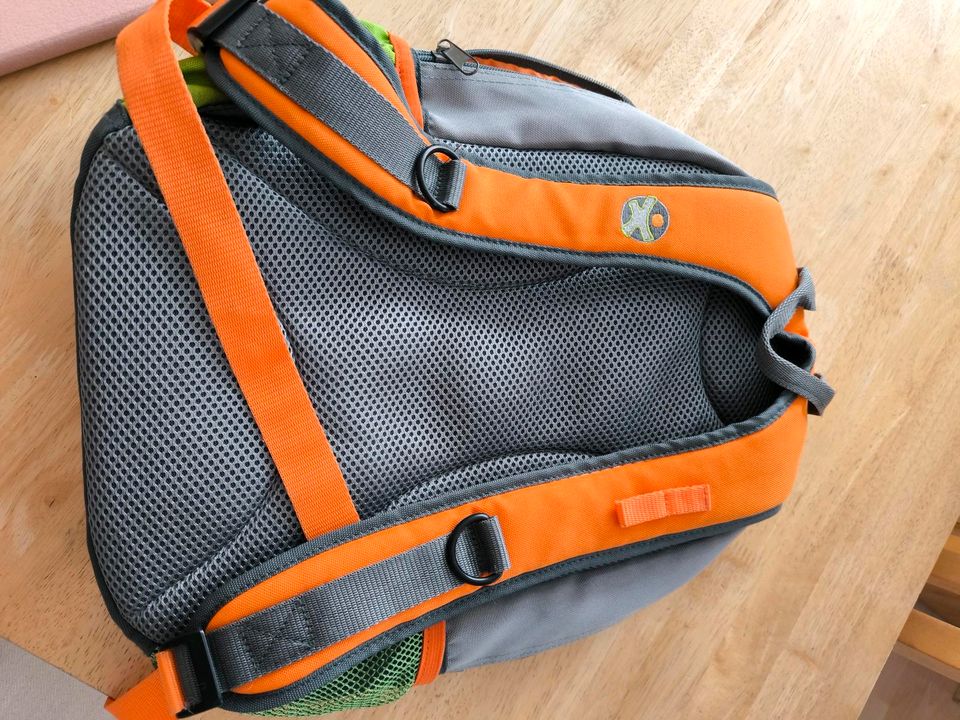 Haba Terra Kids Rucksack*  orange grün grau, gut bis sehr gut e in Philippsburg