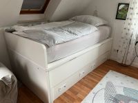 Bett mit Unterbett mit Aufbewahrung Hamburg-Mitte - Hamburg Wilhelmsburg Vorschau