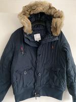 Bench Damen Jacke GR L mit Fell Kragen blau Nordrhein-Westfalen - Alsdorf Vorschau