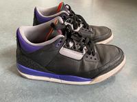 Jordan 3 Retro Air Schwarz Court Violett Gr. 44,5 Sneaker Schuhe Berlin - Mitte Vorschau
