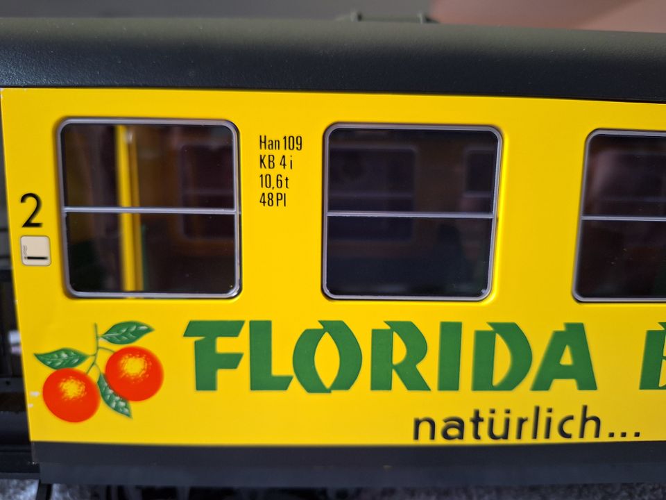 LGB 3072 Florida Boy Orange Personenwaggon in Top Zustand in OVP in Kastl b. Amberg