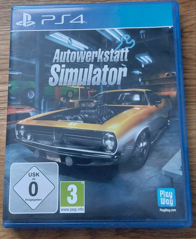 Autowerkstatt Simulator für PS4 in Bärenthal