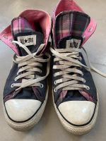 Converse All Stars Chucks blau pink kariert Karo limeted Edition Berlin - Charlottenburg Vorschau